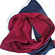  Hood double burgundy-blue. Hoods. Irina-snudy,hoods,gloves (gorodmasterov). My Livemaster. Фото №4