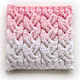 Knitted Snood with braids 'Pinky' pink white. Scarves. klukvaknit. Online shopping on My Livemaster.  Фото №2