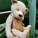 Медвежонок тедди в винтажном стиле Савва. В наличии. Мишки Тедди. ElenaZ (куклы и игрушки). Ярмарка Мастеров.  Фото №5