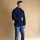 Men's cardigan in Moscow. Mens outerwear. SHAPAR - knitting clothes. My Livemaster. Фото №5