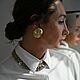 Винтаж: Многорядное колье в би-металле GIVENCHY. Колье винтажные. vintage-japan. Ярмарка Мастеров.  Фото №12