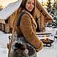 -50% Сумка - Шоппер в стиле Бохо через плечо Большая Кожаный декор. Сумка-шоппер. LusyStudio. Ярмарка Мастеров.  Фото №4