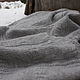 Grey knitted shawl 'Snow city' shawl, bactus. Shawls1. SolarisArtis. My Livemaster. Фото №6