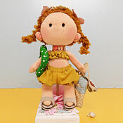Куклы и игрушки handmade. Livemaster - original item Doll beach girl - Hello, sea!. Handmade.