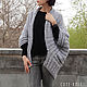 Knitted cocoon cardigan for women with shawl collar. Cardigans. CUTE-KNIT by Nata Onipchenko. Online shopping on My Livemaster.  Фото №2