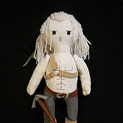 Куклы и игрушки handmade. Livemaster - original item Geralt Witcher. Handmade.
