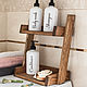 Bookcase with two oak shelves. Shelves. Foksvudrus. My Livemaster. Фото №4
