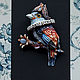 Brooch-pin: ' Bird' art Nouveau, vintage. Brooches. House Of The Moon Dew. My Livemaster. Фото №5