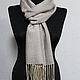 Hand-woven patterned scarf. Silk. Scarves. Weaving Finds. Online shopping on My Livemaster.  Фото №2