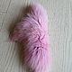 Finnish Arctic Fox flap light pink/natural fur. Fur. Warm gift. Online shopping on My Livemaster.  Фото №2
