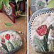 Order Cosmetic bag ' Spring tulips-semitsvetiki'. Japanese patchwork. Olga Abakumova. Lolenya (lolenya). Livemaster. . Beauticians Фото №3