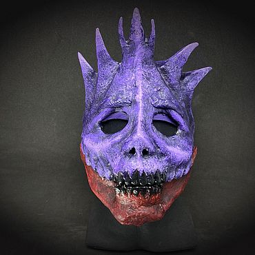 Субкультуры ручной работы. Ярмарка Мастеров - ручная работа Маска Blue fire. Handmade.