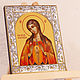 Assistant midwife the icon of the virgin (14h18sm). Icons. ivelir. Online shopping on My Livemaster.  Фото №2