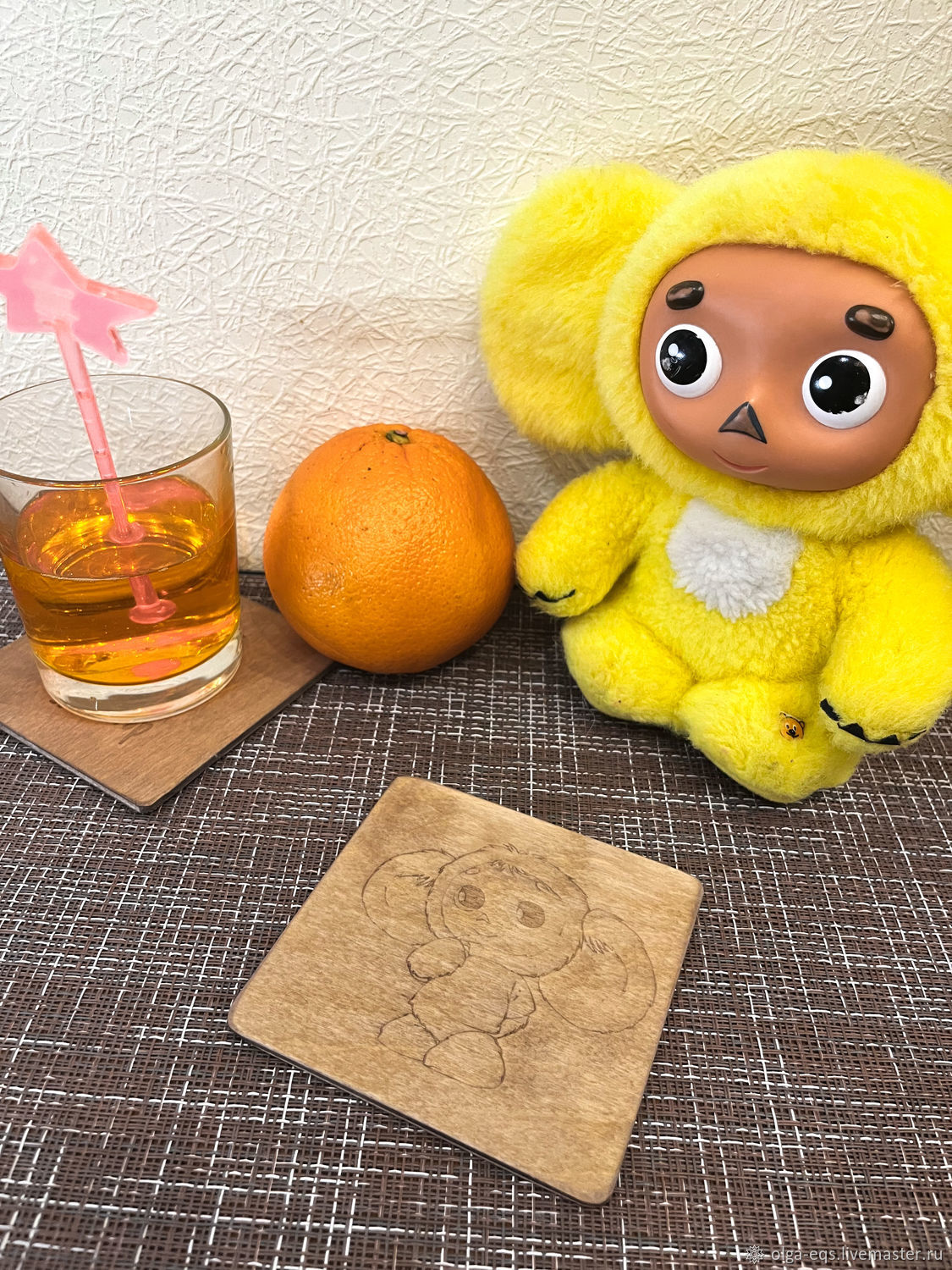 Бирдекель (деревянная подставка под кружку, чашку, стакан, бокал) в ...