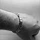 Order Men's Eight Silver Bracelet. probastore (probastore). Livemaster. . Chain bracelet Фото №3