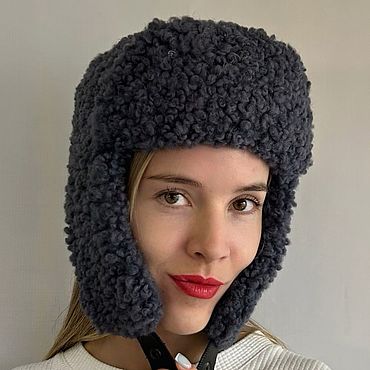 Аксессуары ручной работы. Ярмарка Мастеров - ручная работа Ушанка овчина. Handmade.