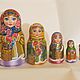 Russian girls with rocker arms matryoshka nesting dolls traditional, Dolls1, Ryazan,  Фото №1