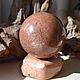 Peach-colored microcline ball, 94 mm. Ball. Beautiful magic stones (silakamnia). My Livemaster. Фото №4