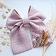 Bow with embroidery - Spikelets, daisies, Hairpins, Fryazino,  Фото №1
