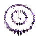 Amethyst Choker Bracelet and Necklace Set. Jewelry Sets. krasota-prirody. Online shopping on My Livemaster.  Фото №2