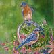 Birds, oil painting. Pictures. Artistcorner. Oil paintings. Online shopping on My Livemaster.  Фото №2