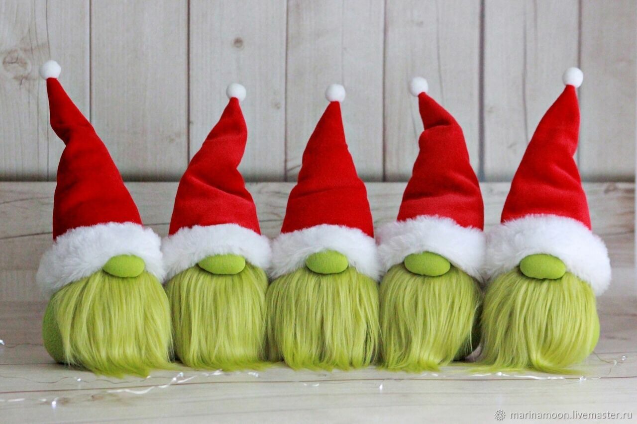 Новогодний гном Гринч в интернет-магазине на Ярмарке Мастеров ...