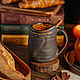 Hobbit mug 340 ml Darkwood series. Mugs and cups. Ceramics Veles. Ярмарка Мастеров.  Фото №5
