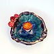 Toadstools.Decorative plate. Figurines. Mila. Online shopping on My Livemaster.  Фото №2