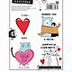 Paper stickers 'Love', 11 x 15 cm. Gift wrap. Home&Decor. Online shopping on My Livemaster.  Фото №2