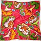 Batik shawl 'Russian beauty', Shawls1, Yaroslavl,  Фото №1