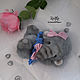 Baby Elephant Teddy Gerty. Teddy Toys. Koritsa. Online shopping on My Livemaster.  Фото №2