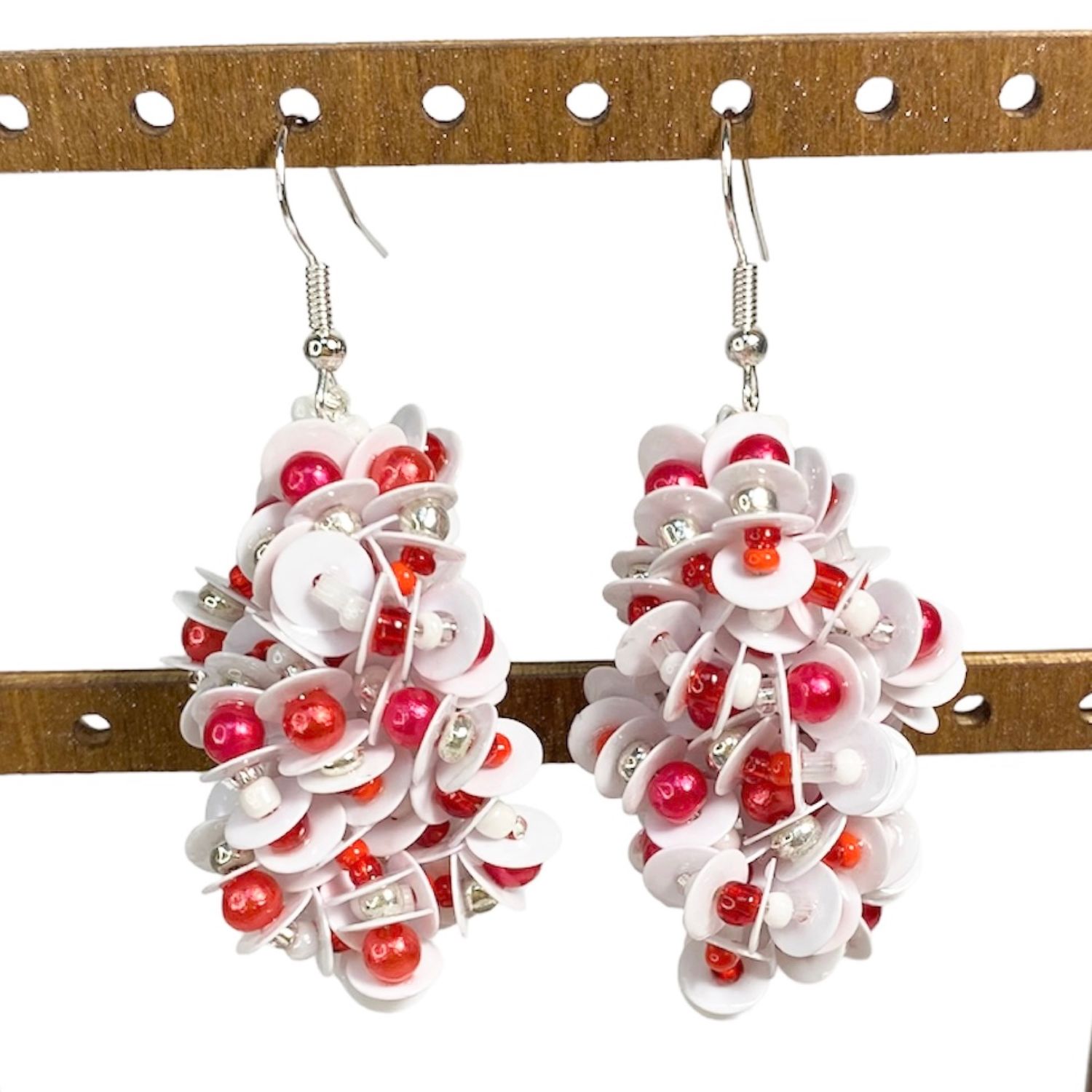 Серьги ручной работы «Последний поцелуй» в интернет-магазине Ярмарка ...