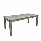 Для дома и интерьера handmade. Livemaster - original item Solid wood dining table, SUNDAR GRAY, 2 meters. Handmade.