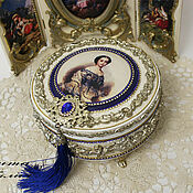 Для дома и интерьера handmade. Livemaster - original item Victoria bombonniere jewelry box. Handmade.