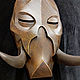 Конарик Маска Драконьего жреца Skyrim. Маски интерьерные. Александр (AmberWood). Интернет-магазин Ярмарка Мастеров.  Фото №2