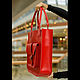 Bag leather women's scarlet. Classic Bag. migotobags. My Livemaster. Фото №4