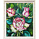 Painting with roses 'Three roses. Pink happiness'. Pictures. Art-terapiya Iriny Churinoj (irina-churina). Ярмарка Мастеров.  Фото №4
