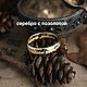 Заказать The One Ring. A single ring. Lord of the Rings. bronze silver. Mastenarium (mastenarium). Ярмарка Мастеров. . Rings Фото №3