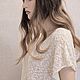 Вязанная кофта «Сливочный штрих». Кофты. Knit_Style. Ярмарка Мастеров.  Фото №10