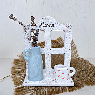 Картины и панно ручной работы. Ярмарка Мастеров - ручная работа Панно: Панно "Окошко домашнее". Handmade.