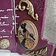 Набор интерьерный: Мини-ширма с часами, панно, подсвечники. Элементы интерьера. Наташа Соколова. Уют Вашего Дома. Ярмарка Мастеров.  Фото №4
