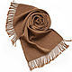 Brown tweed scarf, Scarves, Samara,  Фото №1