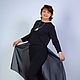 Blouse Tunic black knit Boho tunic women's, Tunics, Kaliningrad,  Фото №1