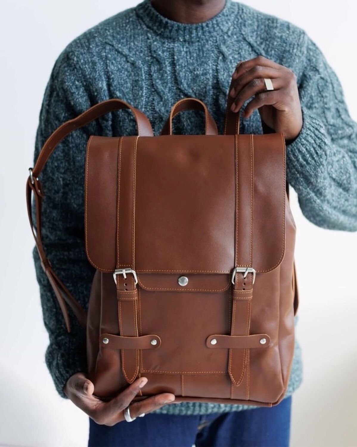 Рюкзак натуральная кожа в интернет-магазине на Ярмарке Мастеров ...