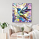 Painting for interior Hummingbird. Hummingbird Oil Painting for bedroom, Pictures, Moscow,  Фото №1