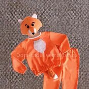 Одежда детская handmade. Livemaster - original item New Year`s fox cub costume for a boy. Handmade.