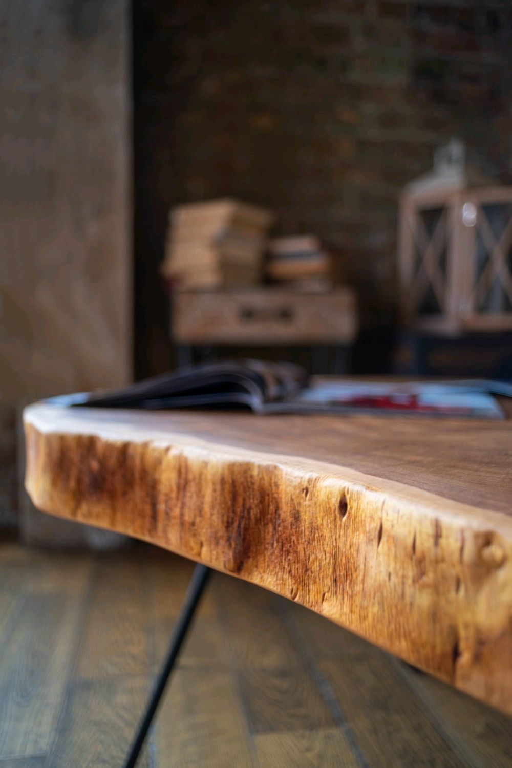 Стол из натурального дерева с эпоксидной смолой; СП-018_Woodjoin купить ...