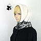 Order Designer fur scarf from ecomega. Four colors . No. .№1. Mishan (mishan). Livemaster. . Caps Фото №3