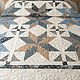 Patchwork quilt with patterned stitch. Bedspreads. Gurchiani Irina.. My Livemaster. Фото №4