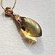 Sun Drop opal pendant, gold, diamonds. Pendant. EdGems jewerly. My Livemaster. Фото №5